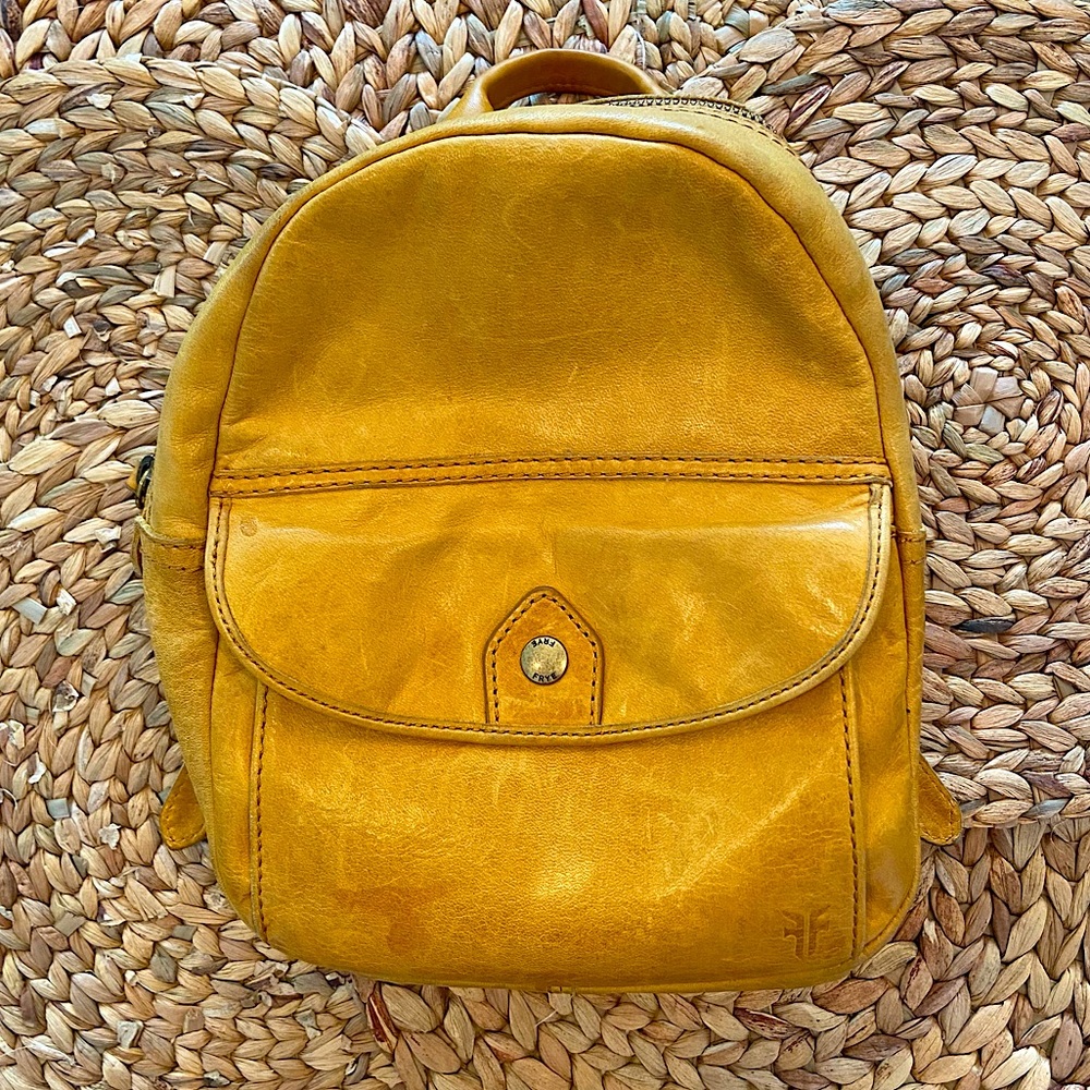 Frye Small Leather Backpack